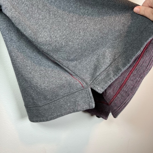 Tommy Bahama Mens Alpine View Reversible 1/4 Zip Pullover Sweater Gray Collar XL - Picture 7 of 16